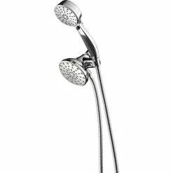 Delta ActivTouch Showerhead With Handheld Shower 9 Settings Chrome