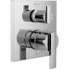Delta Monitor 14 Series Modern Valve Trim With Diverter - 2-Handle - 3-Setting - Chrome