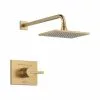 Delta Woodhusrt Shower Faucet With Shower Head - Champagne Bronze