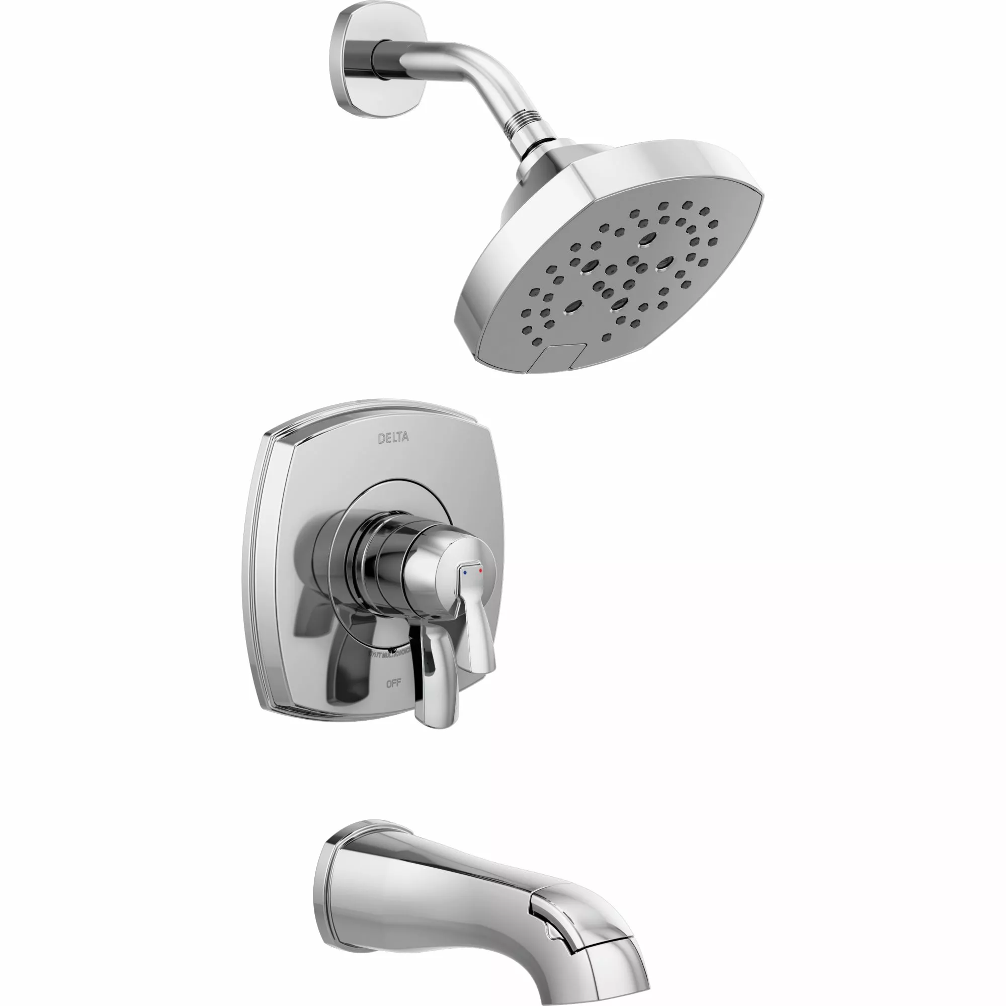 Delta Stryke 17 Series Bath And Shower Trim Set - Chrome