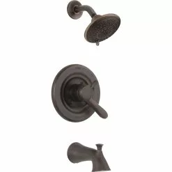 Delta Lahara 17 Series Bath And Shower Trim Set - Venetian Bronze