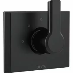 Delta Pivotal 14 Series Diverter Trim - 2-Port - 3-Setting - Matte Black