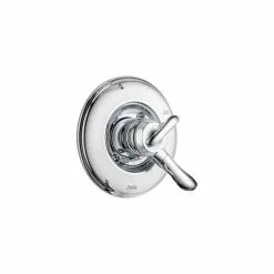 Delta Trinsic 14 Series Shower Trim Set - Without Shower Head - Matte Black