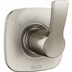 Delta Tesla Diverter Trim - 3-Setting - 2-Port - Stainless Steel