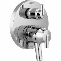 Delta Monitor 17 Series Valve Trim With Diverter - 2-Handle - 6-Setting - Chrome