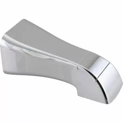 Delta Tesla Tub Spout - Pull-Up Diverter - Chrome