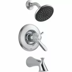 Delta Lahara 17T Series Bath And Shower Trim Set - Chrome