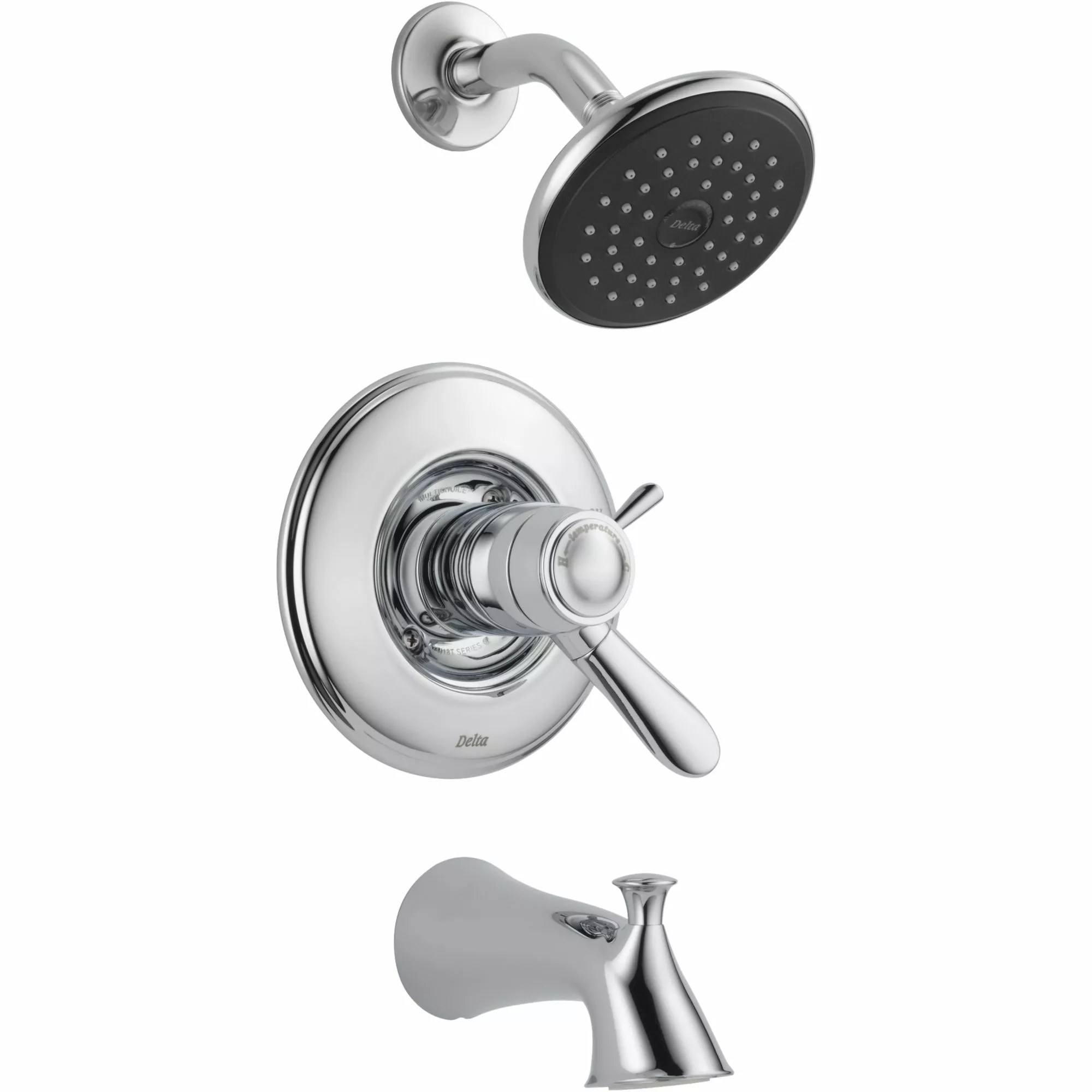 Delta Lahara 17T Series Bath And Shower Trim Set - Chrome