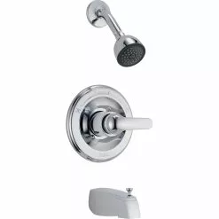 Delta Monitor® 13 Series Bath And Shower Faucet With Shower Head - Chrome