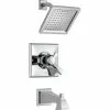 Delta Dryden 17 Series Bath And Shower Trim Set - Chrome