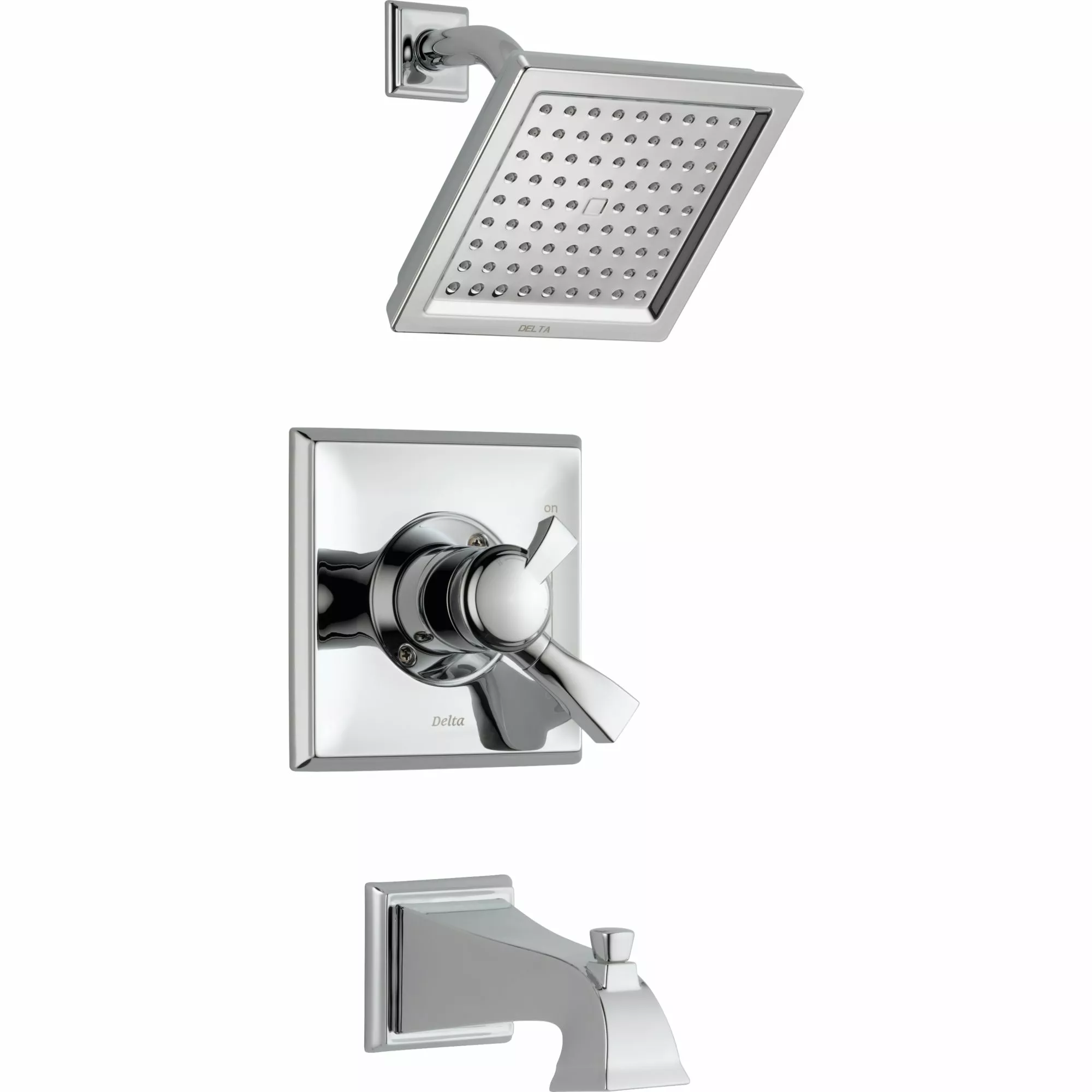 Delta Dryden 17 Series Bath And Shower Trim Set - Chrome