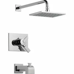 Delta Vero 17 Series Bath And Shower Faucet With Shower Head - Chrome