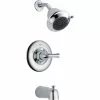 Delta Carlisle 14 Series Bath And Shower Trim Set With Hand Shower - Chrome