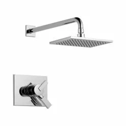 Delta Vero 14 Series Bath And Shower Faucet With Shower Head - H2Okinetic - Chrome