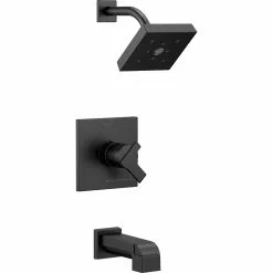 Delta Ara 17 Series Bath And Shower Trim Set - Matte Black