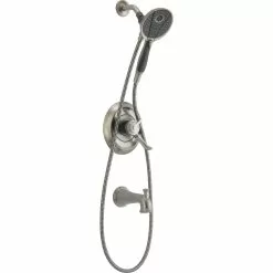 Delta Monitor® 17 Series Bath And Shower Faucet With Hand Shower - Stainless Steel