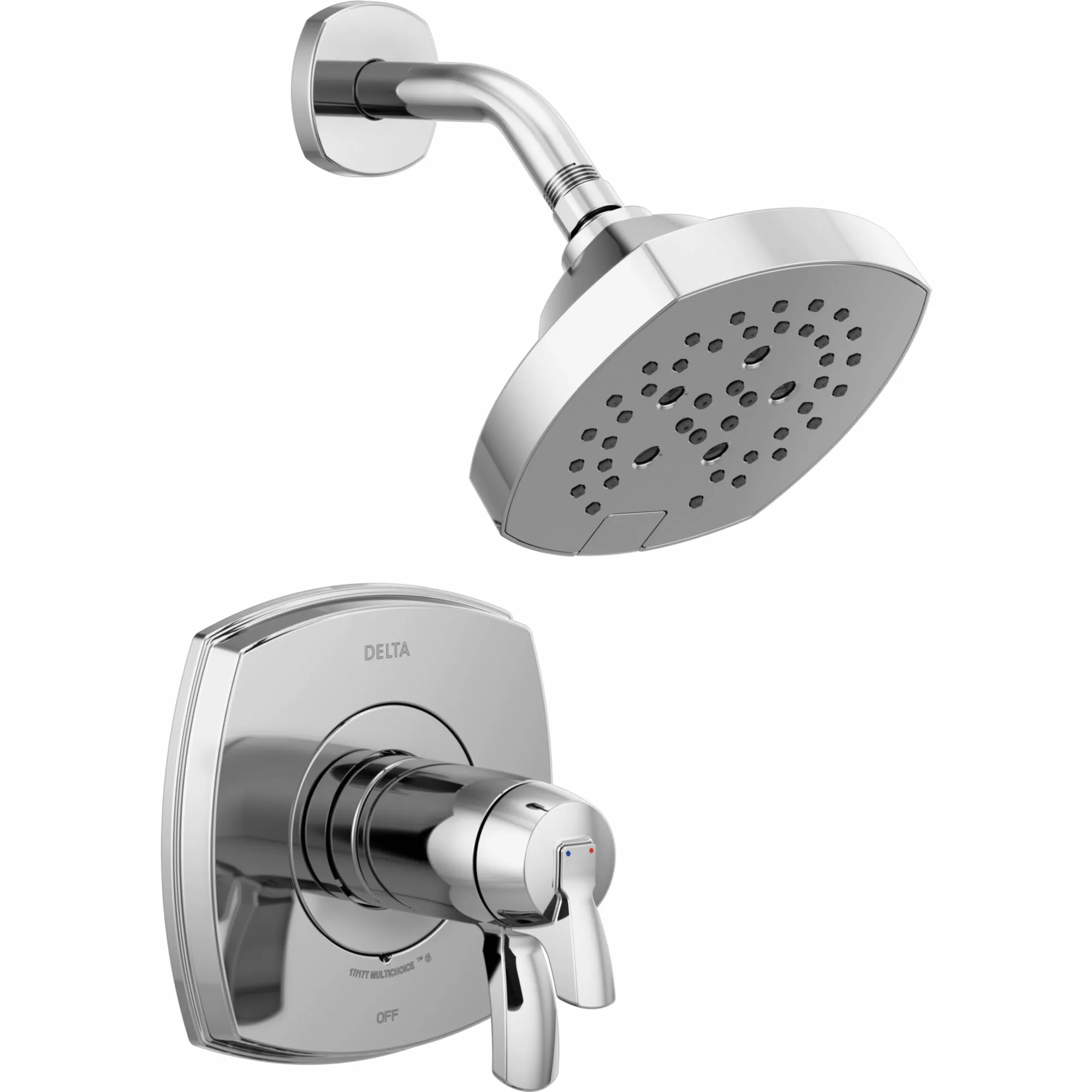 Delta Stryke 17 Thermostatic Shower Trim Set - Chrome
