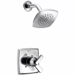 Delta Zura 14 Series Bath And Shower Faucet With Shower Head - Chrome
