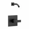 Delta Ara 14 Series Shower Trim Set Without Shower Head - Matte Black