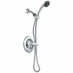 Delta 1300 Series Bath And Shower Faucet With Hand Shower - Chrome