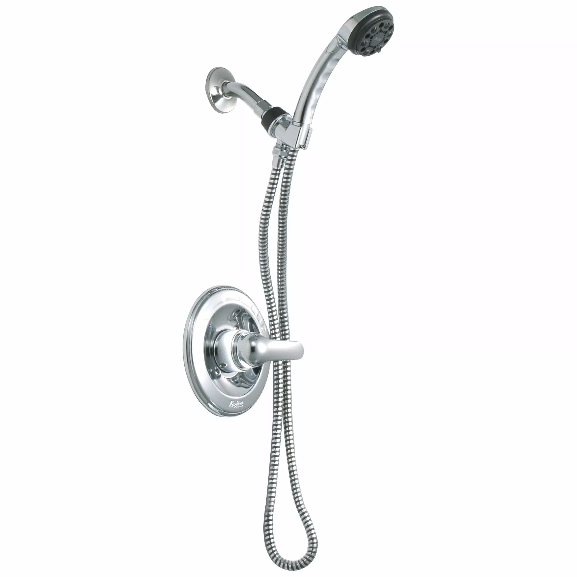 Delta 1300 Series Bath And Shower Faucet With Hand Shower - Chrome