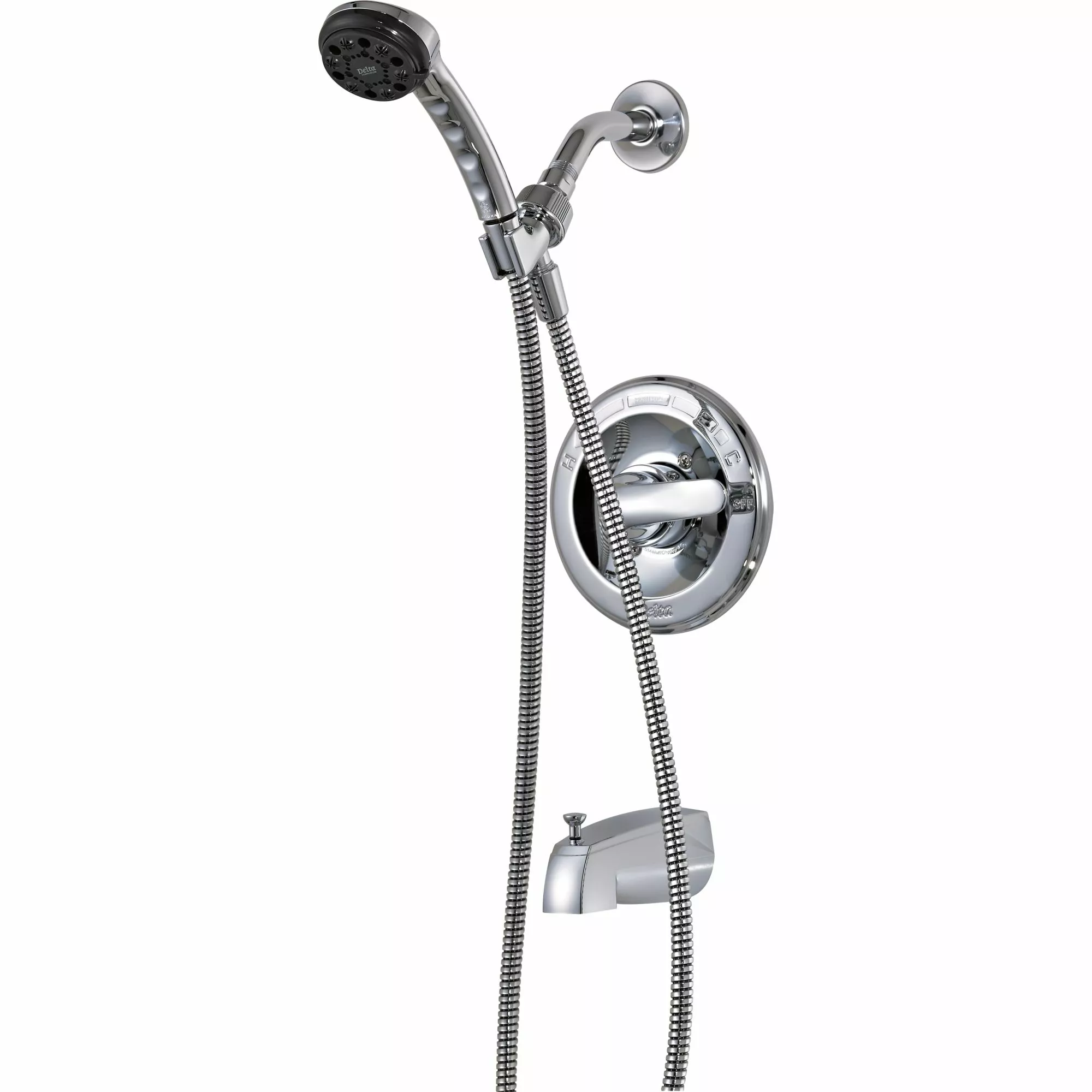 Delta Monitor® 13 Series Bath And Shower Faucet With Shower Head - Chrome