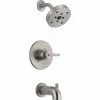 Delta Woodhusrt Shower Faucet With Shower Head - Stainless Steel