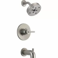 Delta Woodhusrt Shower Faucet With Shower Head - Stainless Steel