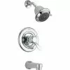 Delta Classic 17 Series Bath And Shower Trim Set - 2-Handle - Chrome