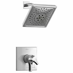 Delta Zura 17 Series Shower Faucet With Shower Head - Chrome