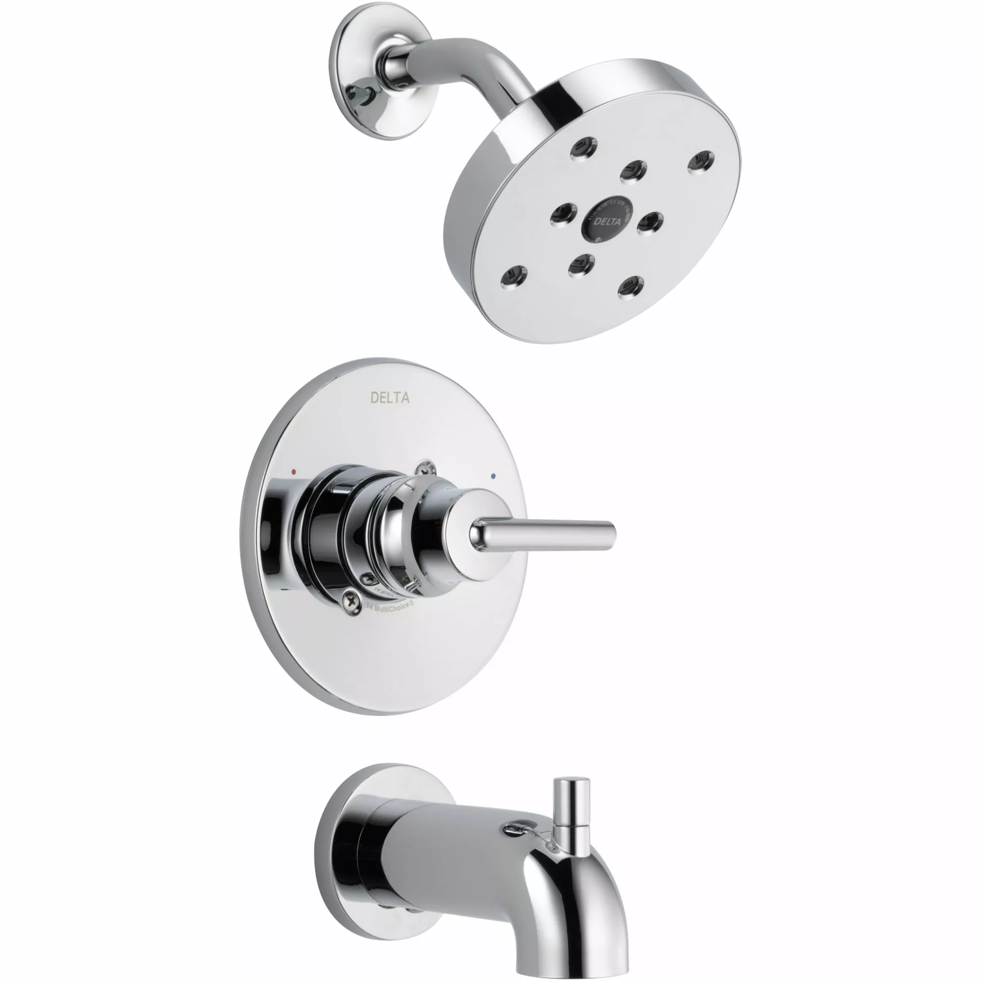 Delta Monitor® 13 Series Bath And Shower Faucet With Shower Head - Chrome