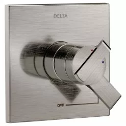 Delta Vero 14 Series Shower Faucet With Shower Head - H2Okinetic - Chrome