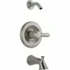 Delta Dryden 14 Series Bath And Shower Trim Set - Without Shower Head - Chrome