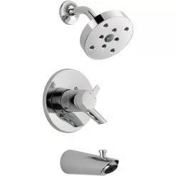 Delta Compel 17 Series Bath And Shower Trim Set - H2Okinetic - Chrome