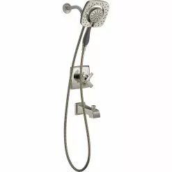 Delta Ashlyn 17 Series Bath And Shower Trim Set With Hand Shower - Stainless Steel