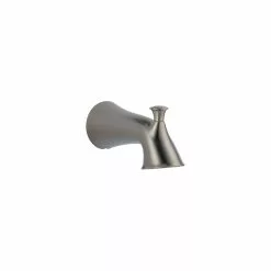 Delta Lahara Tub Spout - Pull-Up Diverter - Stainless Steel