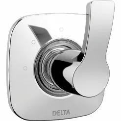 Delta Tesla Diverter Trim - 3-Setting - 2-Port - Chrome