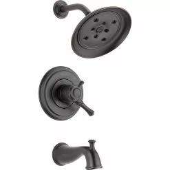 Delta Cassidy 17 Series Bath And Shower Trim Set - Venetian Bronze