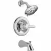 Delta Vero 14 Series Shower Faucet With Shower Head - Stainless Steel