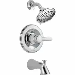 Delta Vero 14 Series Shower Faucet With Shower Head - Stainless Steel