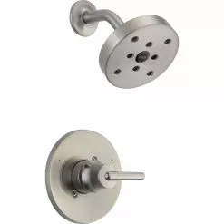Delta Vero 14 Series Shower Faucet With Shower Head - Stainless Steel