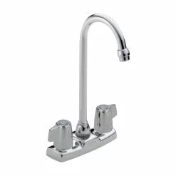 Delta 2-Handle Blade Bar/Prep Faucet - Chrome