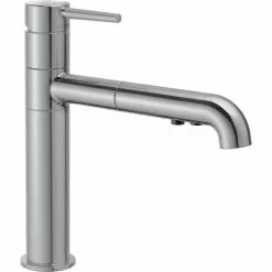 Delta Trinsic Pull-Out Kitchen Faucet - Arctic Stainless
