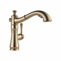 Delta Cassidy Pull-Out Kitchen Faucet - Champagne Bronze