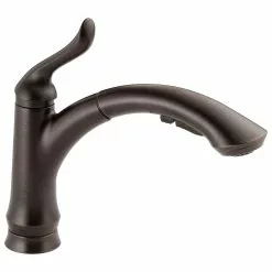 Delta Linden Pull-Out Kitchen Faucet - Venetian Brone
