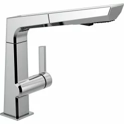 Delta Pivotal Pull-Out Kitchen Faucet - Chrome