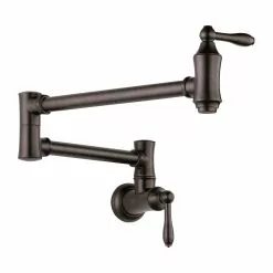 Delta Wall-Mount Pot Filler Faucet - Venetian Bronze