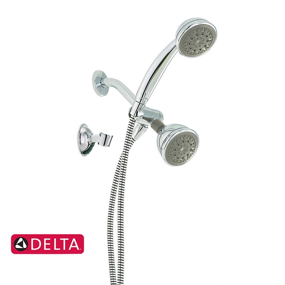 Delta 5-Setting Hand Shower And Shower Head - Chrome