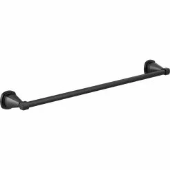 Delta Stryke Towel Bar - 24-in - Matte Black