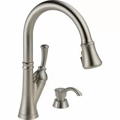 Delta Savile Pull-Down Kitchen Faucet - Stainless Steel